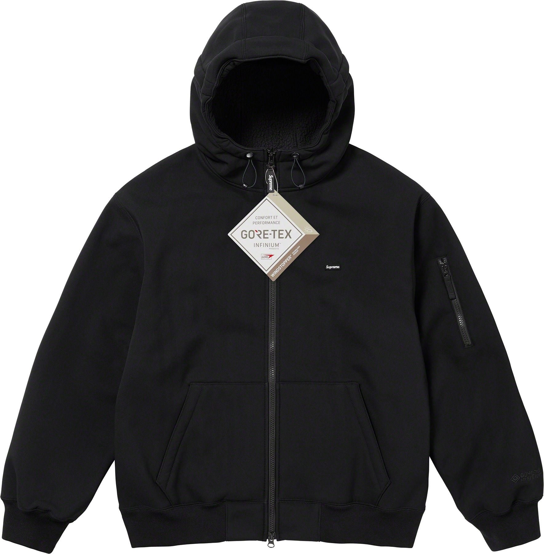 WINDSTOPPER® Zip Up Hooded Sweatshirt view 4